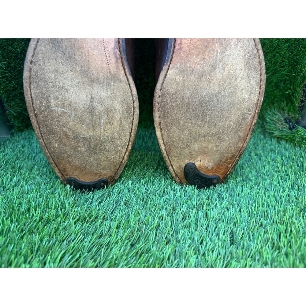 Allen Edmonds Fifth Avenue Oxford Dress Shoes Men's 9.5 Brown Leather Cap Toe - Picture 13 of 15